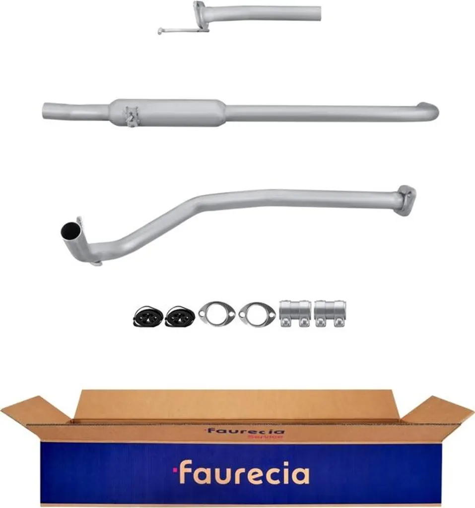 Silencieux central FAURECIA Expertise pour KIA PRIDE - Échappement OEM