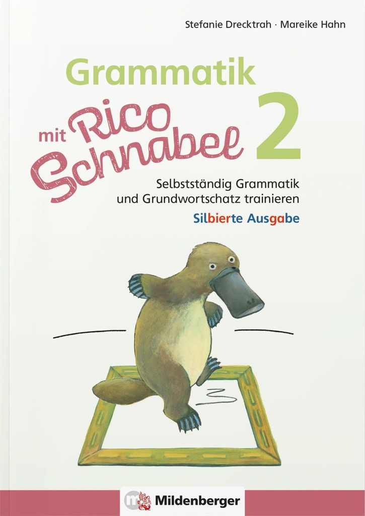 Grammatik mit Rico Schnabel, Klasse 2 - silbierte Ausgabe Produktbild 