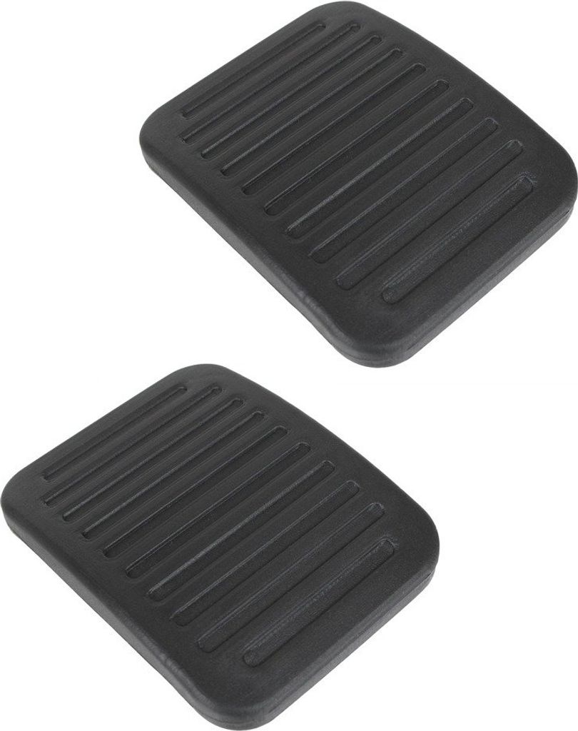 2x Gummi Pedal BREMSE + KUPPLUNG für Fiat Ducato Citroen Produktbild 