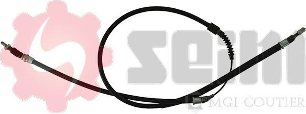 SEIM Handbremsseil Seilzug Feststellbremse für OPEL Corsa C Schrägheck (X01) Hinten Links 653305