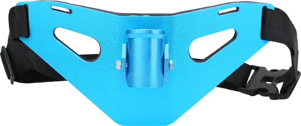 Ceinture de combat de pêche en alliage d'aluminium réglable bleu marine
