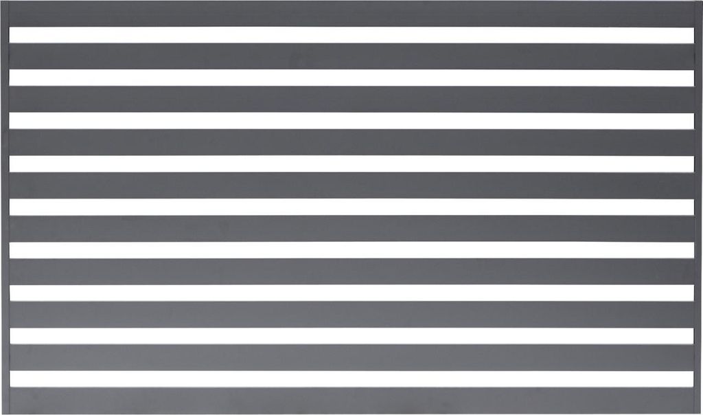Polbram Zaunfeld Lean 120 200 x 120 cm, RAL-Farbe 7016