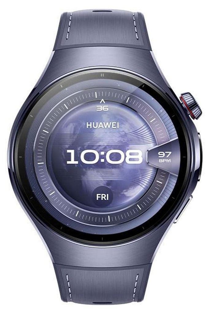 Huawei Watch 5 46mm grau/violett Kompositarmband Produktbild 