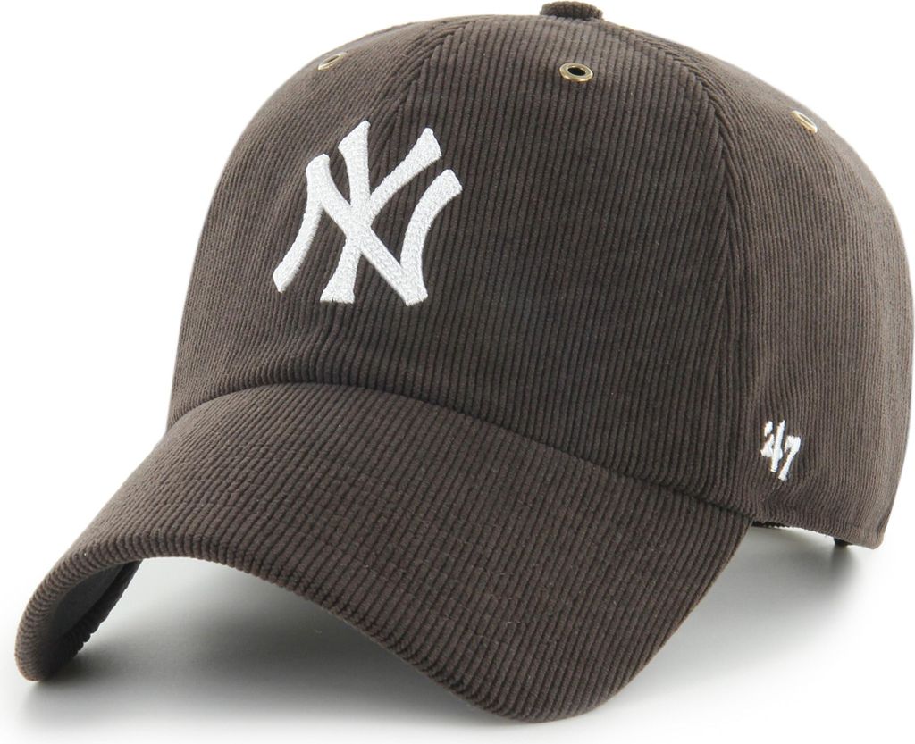 47 Brand Thin Kord Cap - CLEAN UP New York Yankees braun