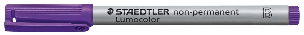 Staedtler 312-6 Lumocolor B Viola | Pennarello per Lucidi e Vetro