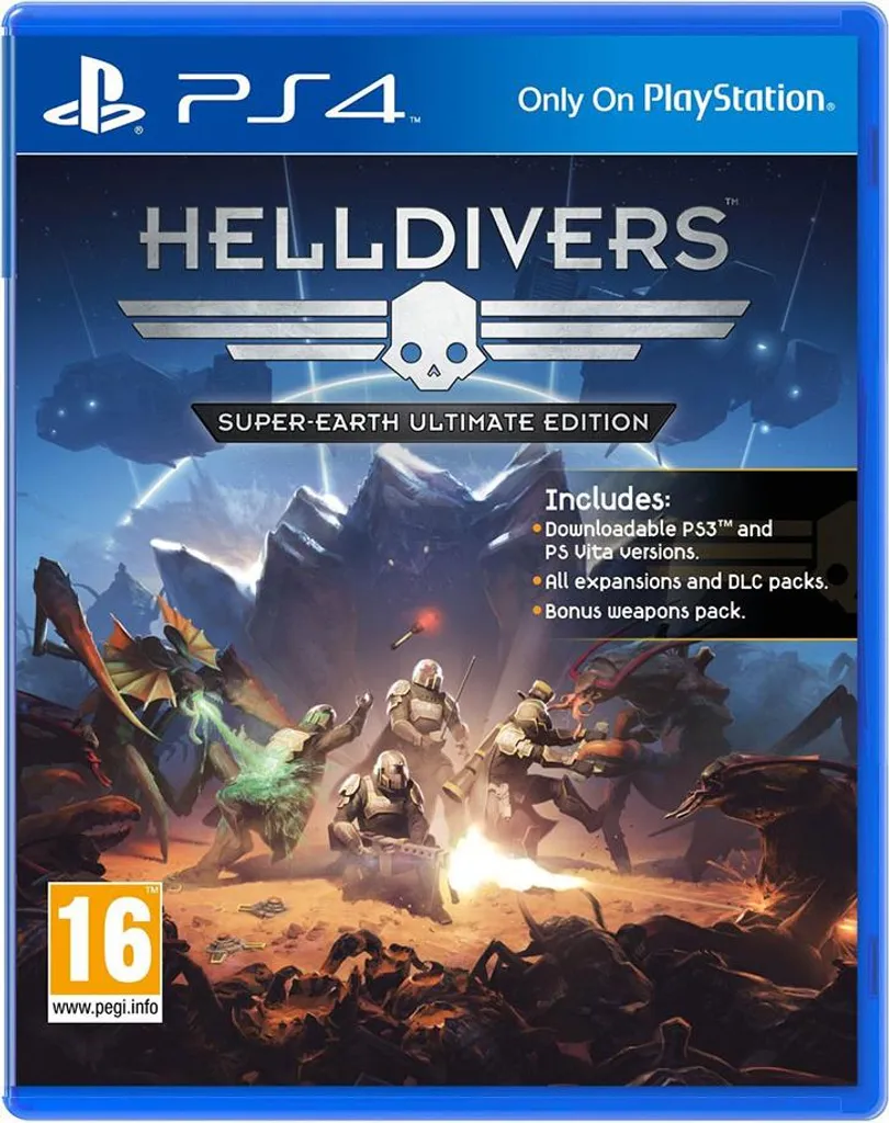Jeu PS4 Helldivers Super-Earth Ultimate Edition Version PAL Française