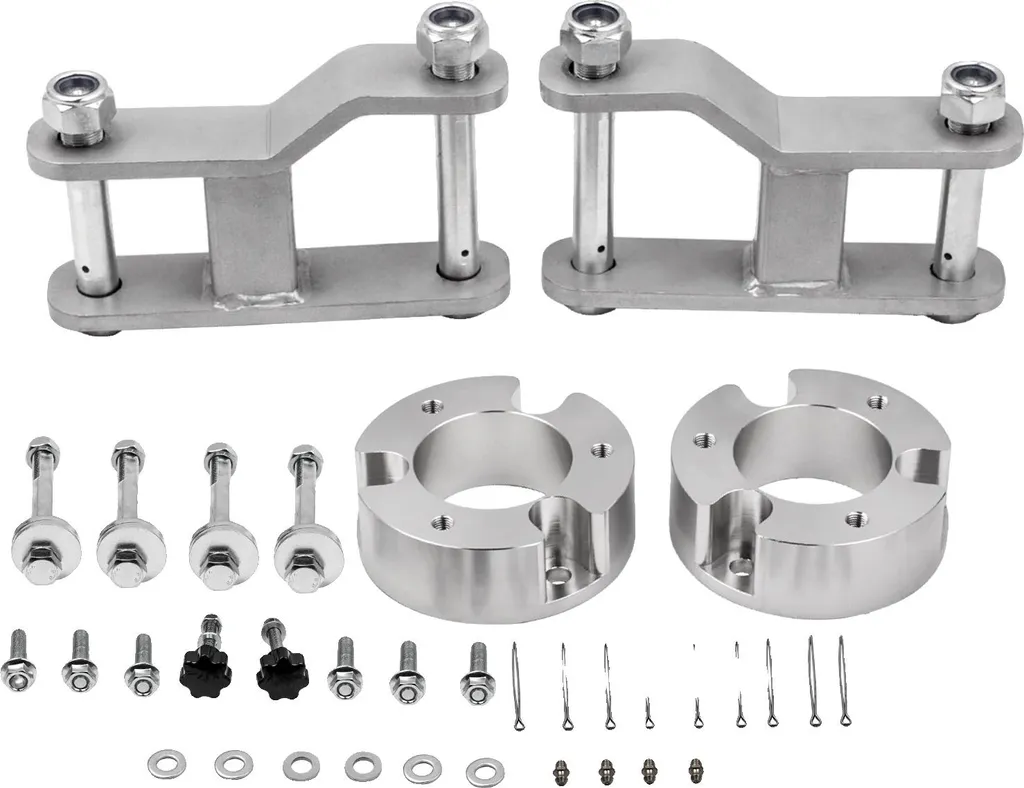 Kit Rehausse Nissan Navara D40 pour Pneus Larges et Garde au Sol Elevée