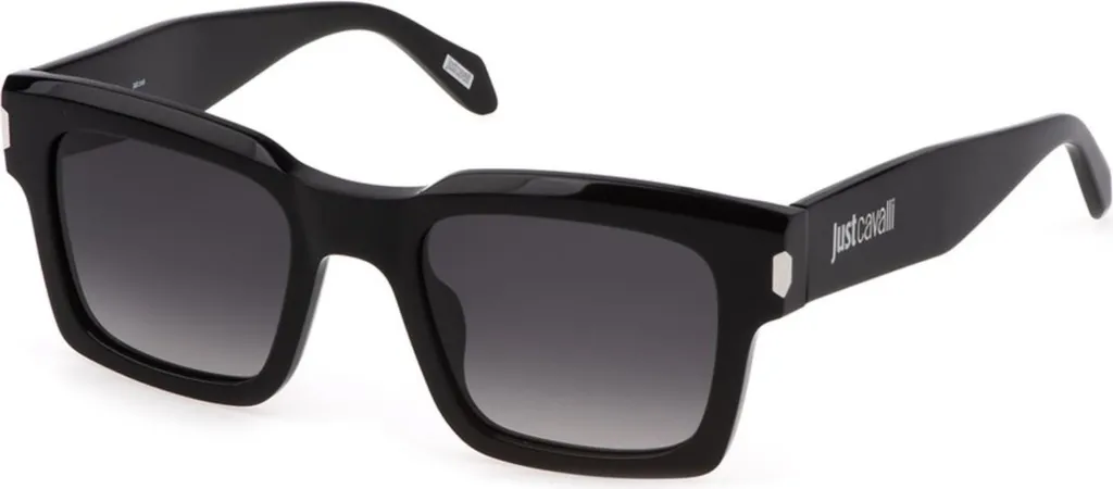 Just Cavalli Lunettes de Soleil Noires JC01S pour Femmes Style Chic