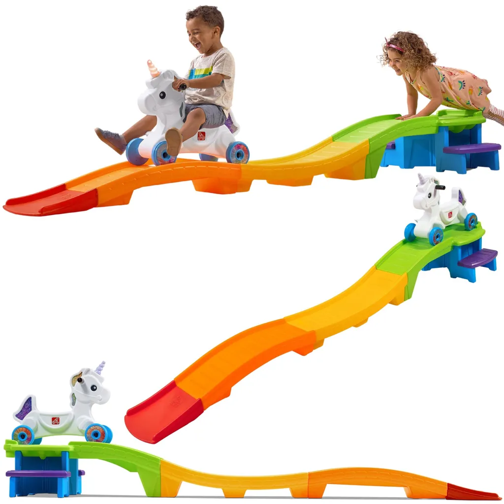 Step2 Unicorn Up & Down Roller Coaster - Montagnes Russes Enfant Licorne - 8