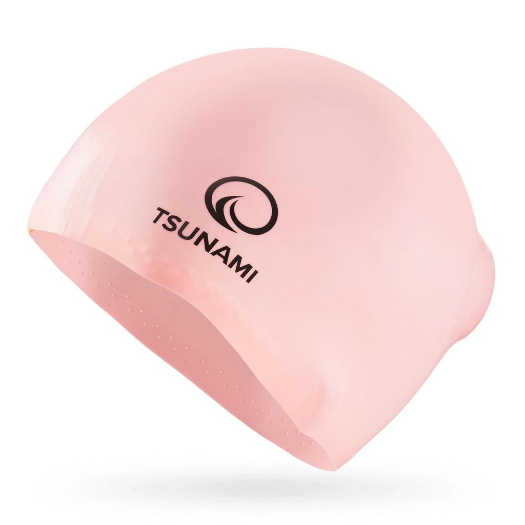 TSUNAMI Silikon Schwimmkappe, Pool Training, unisex, lange Produktbild 