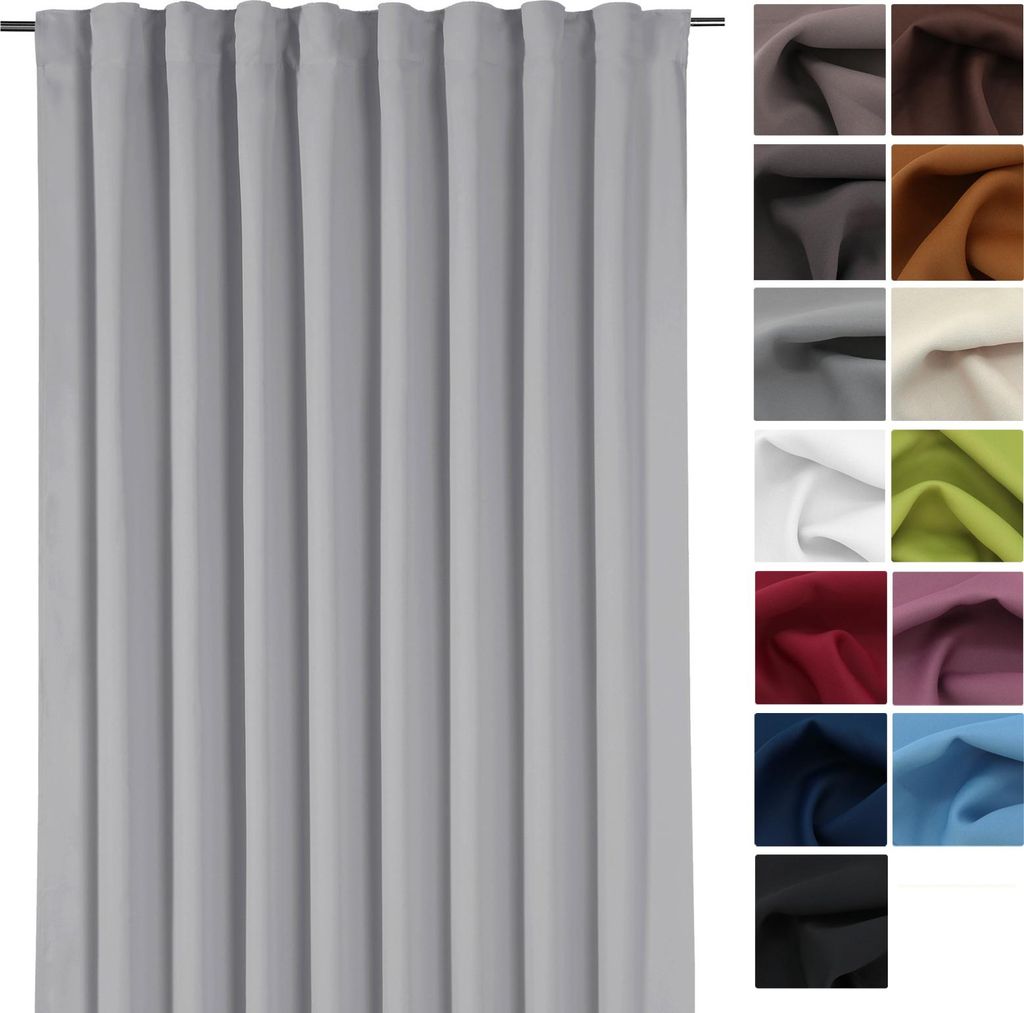 heimtexland ® XXL Verdunkelungsvorhang Thermovorhang Produktbild 