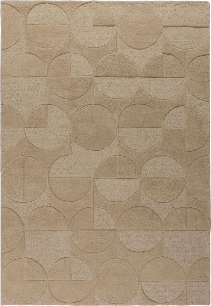 KADIMA DESIGN MOSELL 120 cm x 170 cm Beige Farbe Rechteckig Indoor Teppich