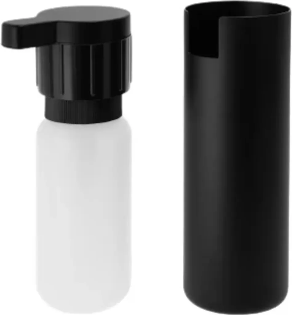 Blomus Modo 66259: Dosatore Sapone Parete Nero Titanio - Lusso Minimal - 7