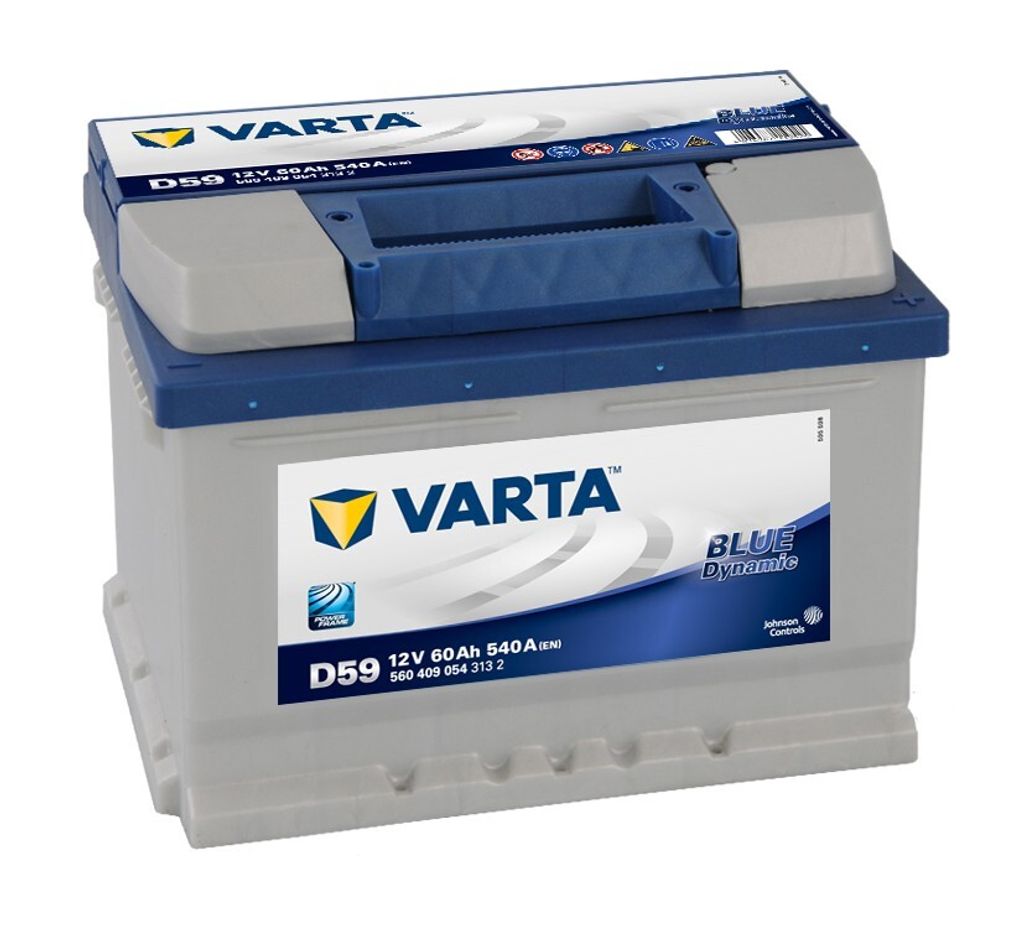 Varta Blue Dynamic 560 409 054, 60 Ah, 12 V, 540 A, Auto, Produktbild 