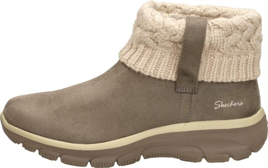 Skechers Enkellaarsjes Plat  Enkellaarsjes Plat - Taupe - Image du produit 