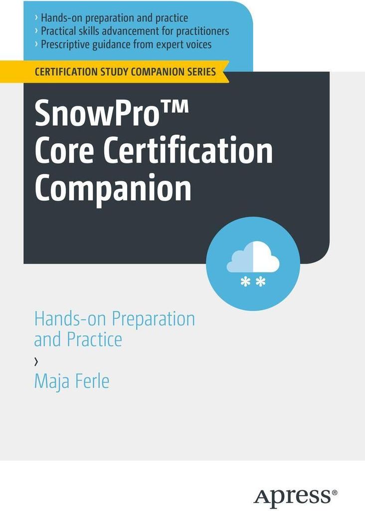 SnowPro Core Certification Companion