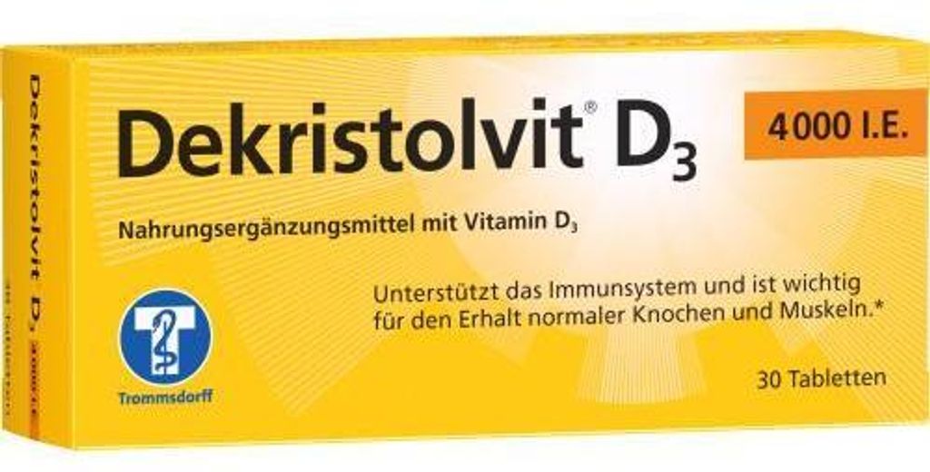 Dekristolvit D3 4000 I.E. tablety 30 ks Obrázok produktu 