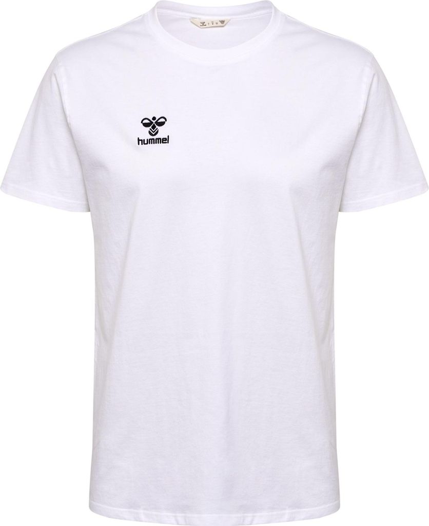 hummel T-Shirt Rundhalsausschnitt gesticktes Logo Regular fit Größe: XXL