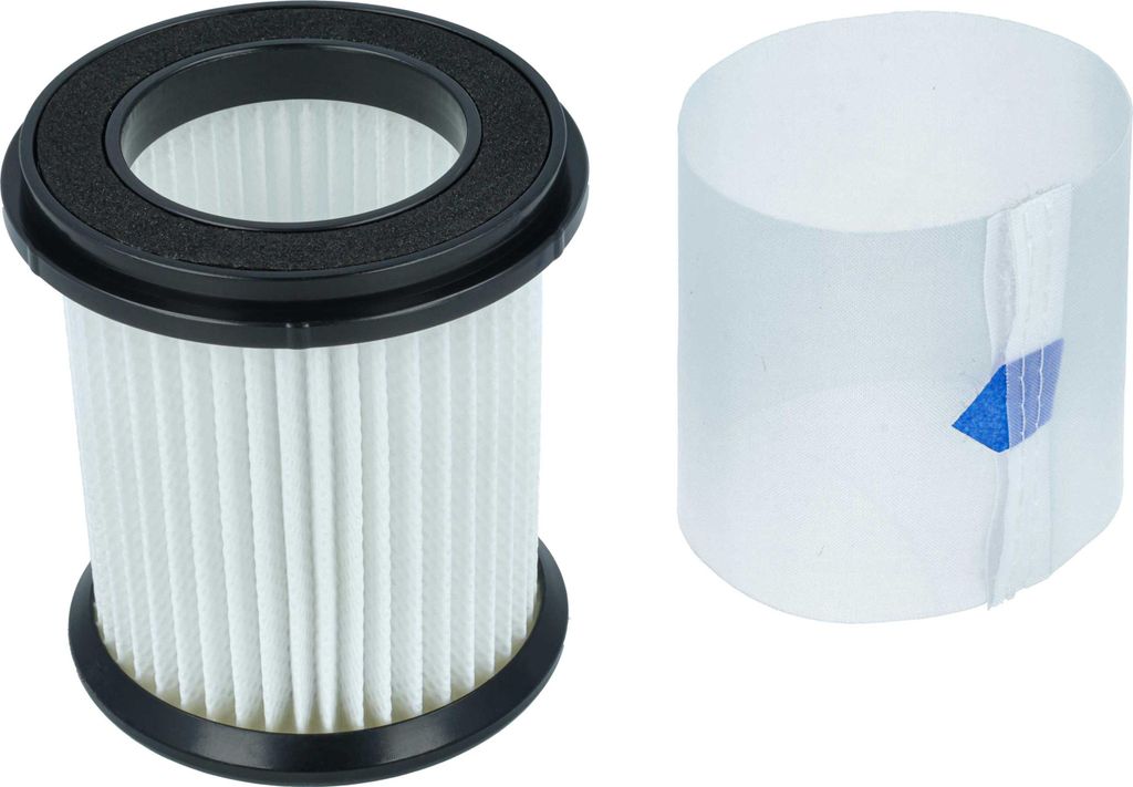 vhbw Staubsaugerfilter kompatibel mit Inse S6P, S6T, S6, N5S, S6 PLUS Staubsauger - HEPA Filter Schwarz Weiß