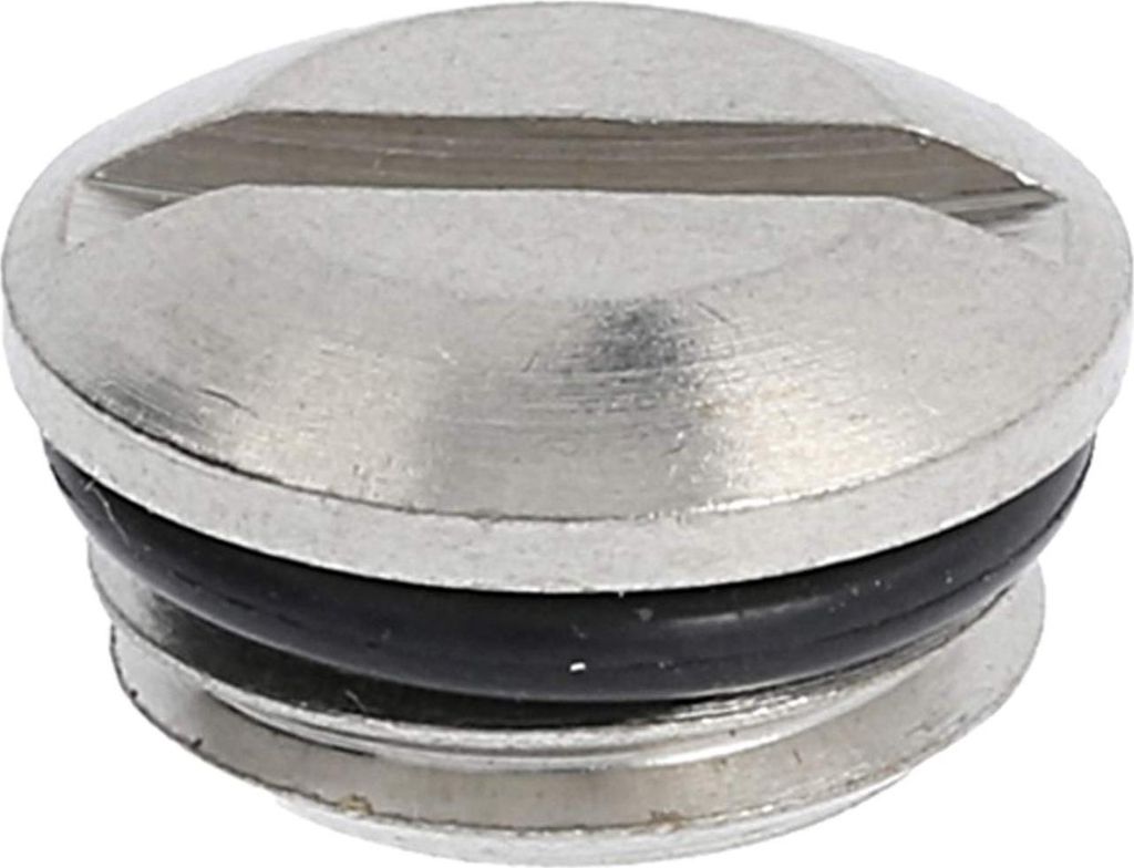WISKA Blindplug M12x1,5 MBR-M12, rond met sleuf, inclusief Productafbeelding 