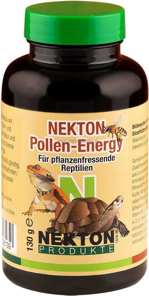 NEKTON Pollen Energy - Bienenpollen für pflanzenfressende Reptilien 130g