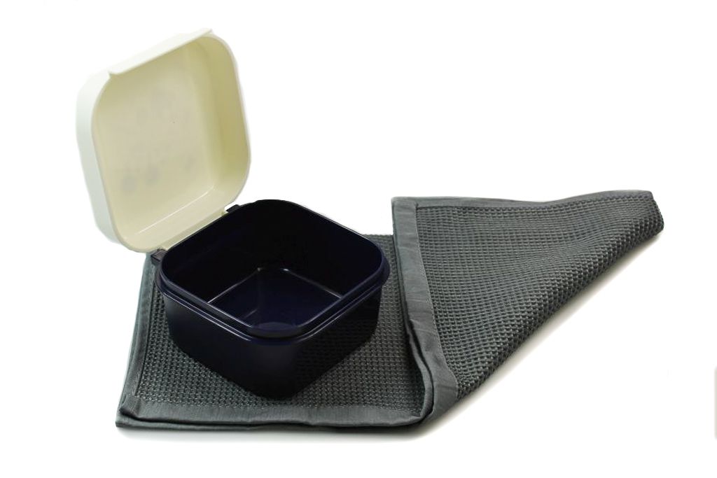 Tupperware Bellevue Behälter – 450 Ml, Dunkelblau, Ideal Für Vorrat Und Aufbewahrung