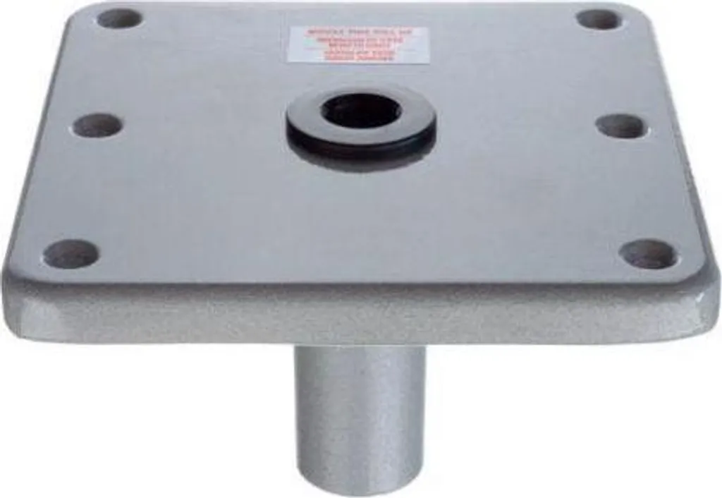 Support de siège pour bateau Attwood platine carrée 7x7"