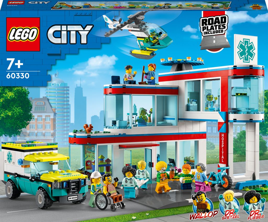 LEGO City Szpital, Zestaw do budowania, 7 lat(a), Plastik, Zdjęcie produktu 