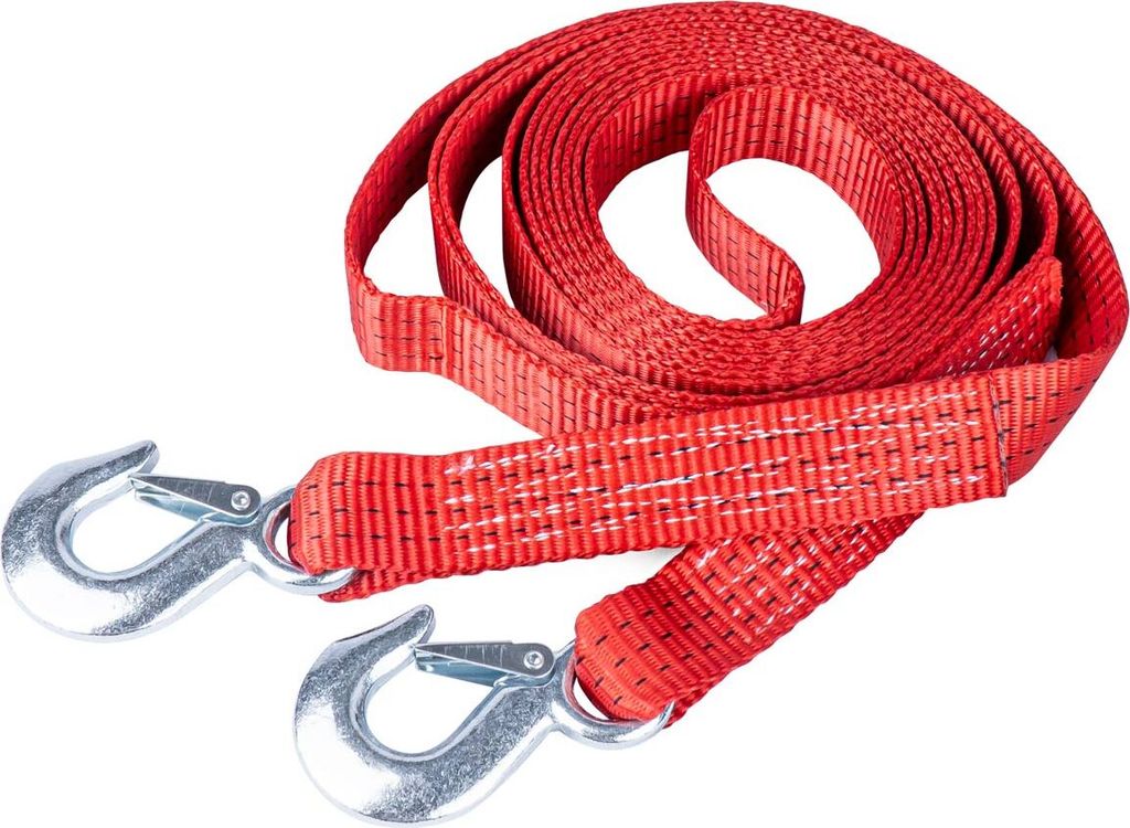 02012 Sangle de remorquage 5m 35mm 4,5t extrémité HookHook Image du produit 
