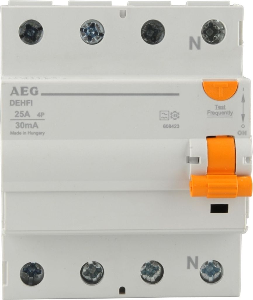 Fehlerstrom-Schutzschalter 4P 25A 30mA Produktbild 1