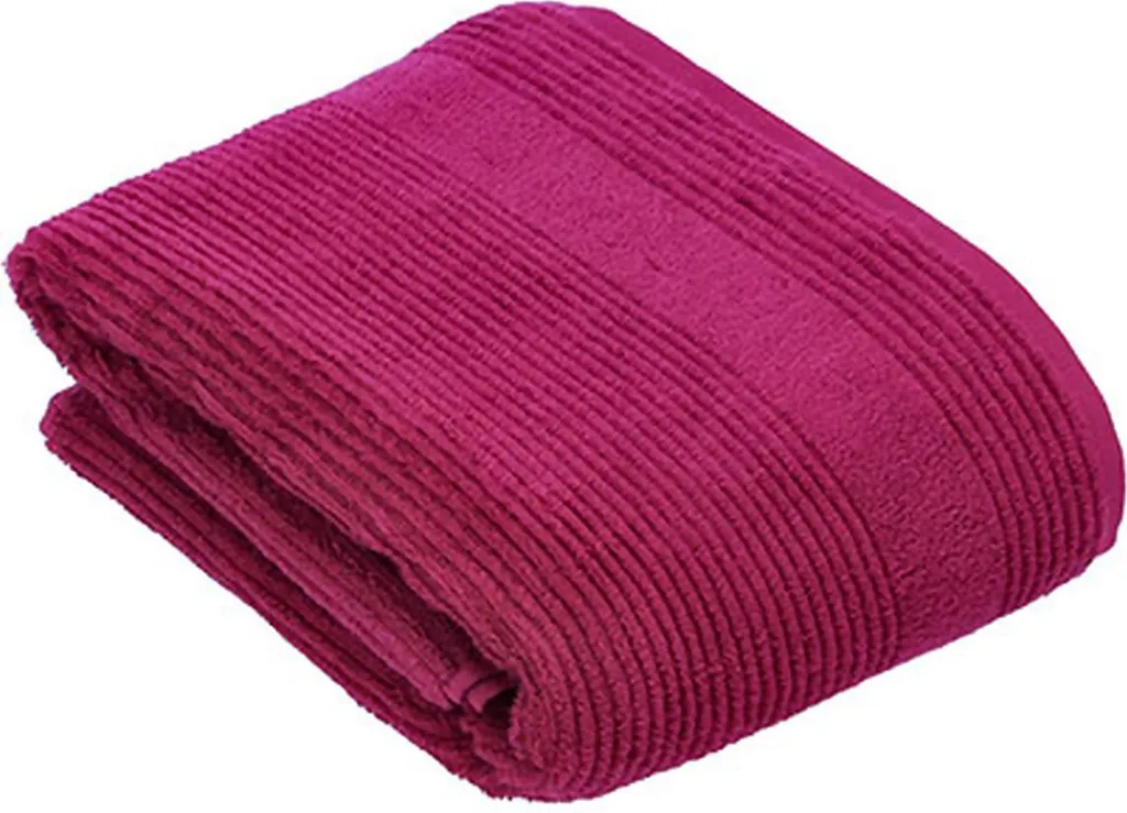 Telo Doccia Vossen Tomorrow 100x150 Mirtillo Rosso 100% Cotone