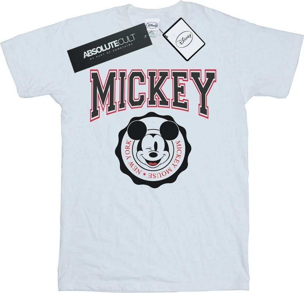 Disney - "New York" T-Shirt für Damen BI48637 (L) (Weiß)