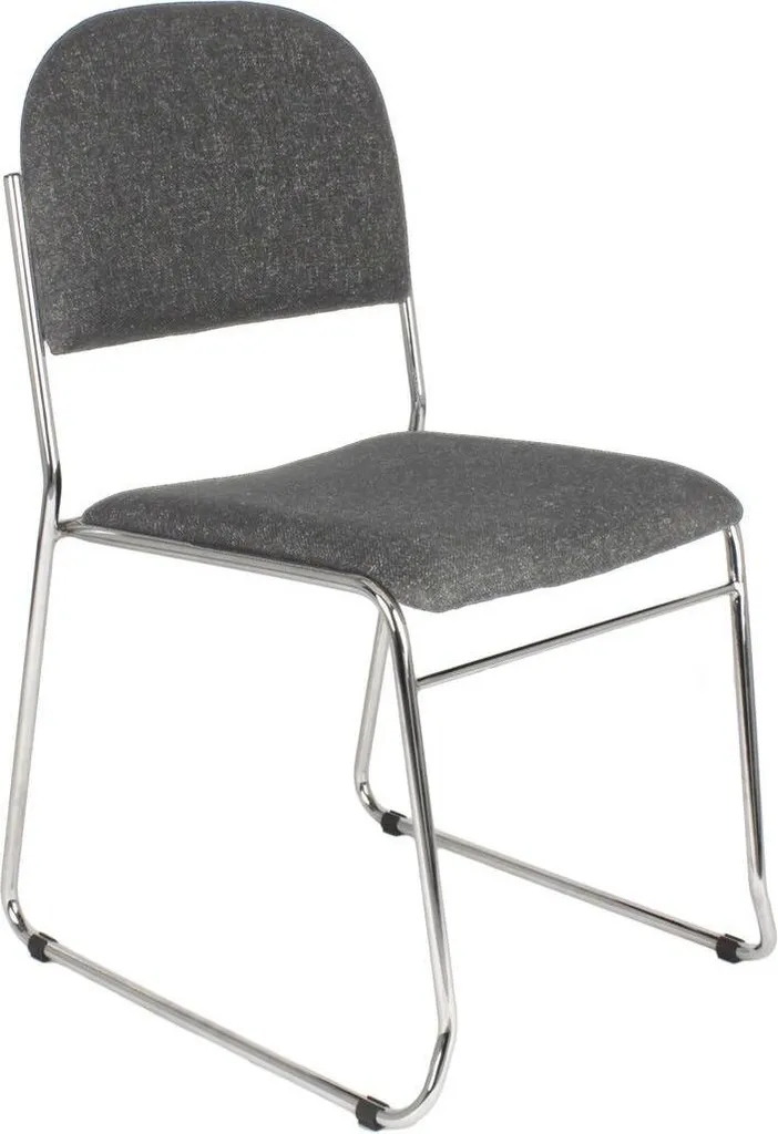 Siège de conférence ergonomique gris T-Rend avec assise confortable