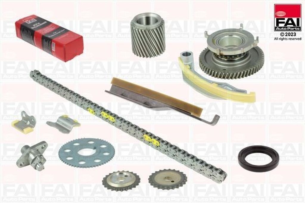 FAI AutoParts TCK112 Steuerkettensatz Steuerkette für MITSUBISHI PAJERO IV (V8W, V9W) PAJERO III (V7W, V6W) L 200 / Triton Pickup (KJ, KK, KL)