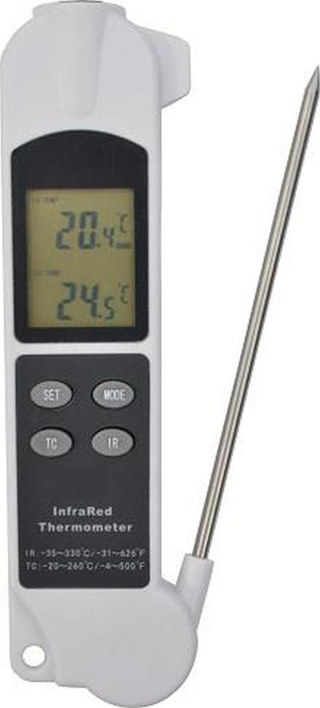 SARO Duo-Thermometer, Infrarot & Fühler, Modell 5513