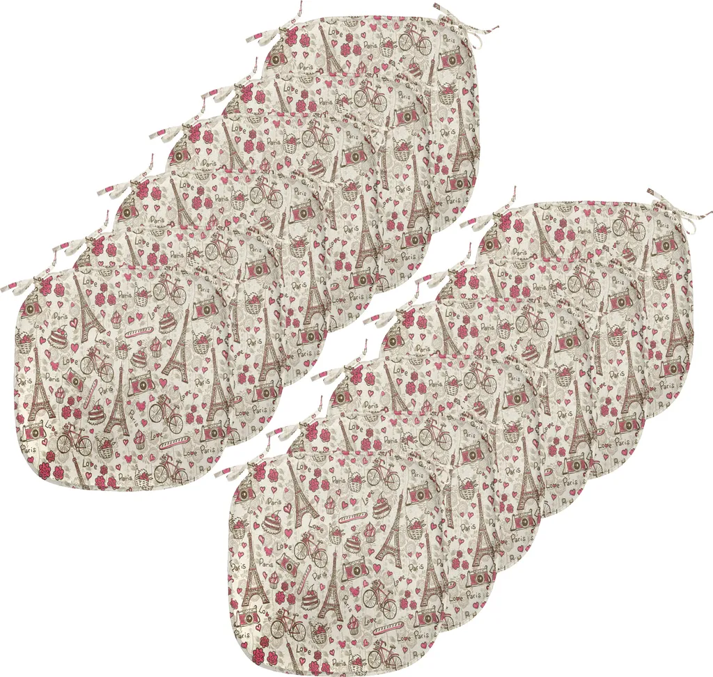 Protection de Chaise Imperméable contre Taches - Lot 12 Galettes 40x40