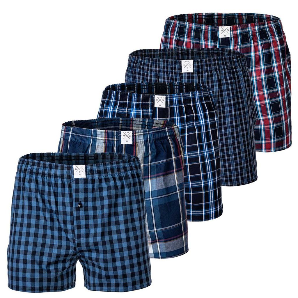MG-1 Herren Boxer 5-Pack Classic Set - Set 2 - Größe XXL