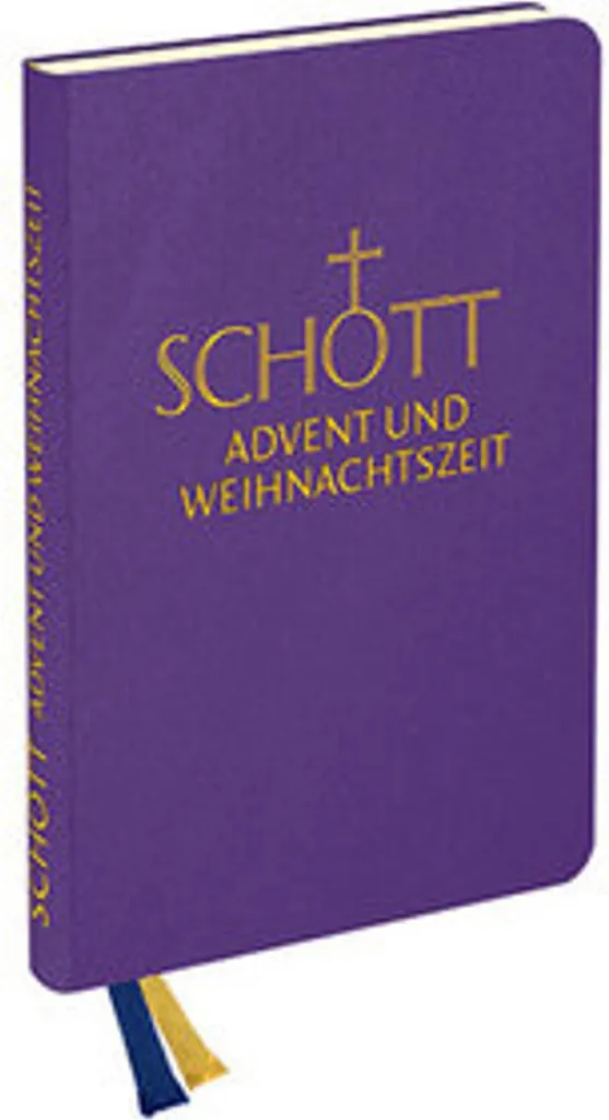 Livre de chants de Noël SCHOTT Advent und Weihnachtszeit pour chorale