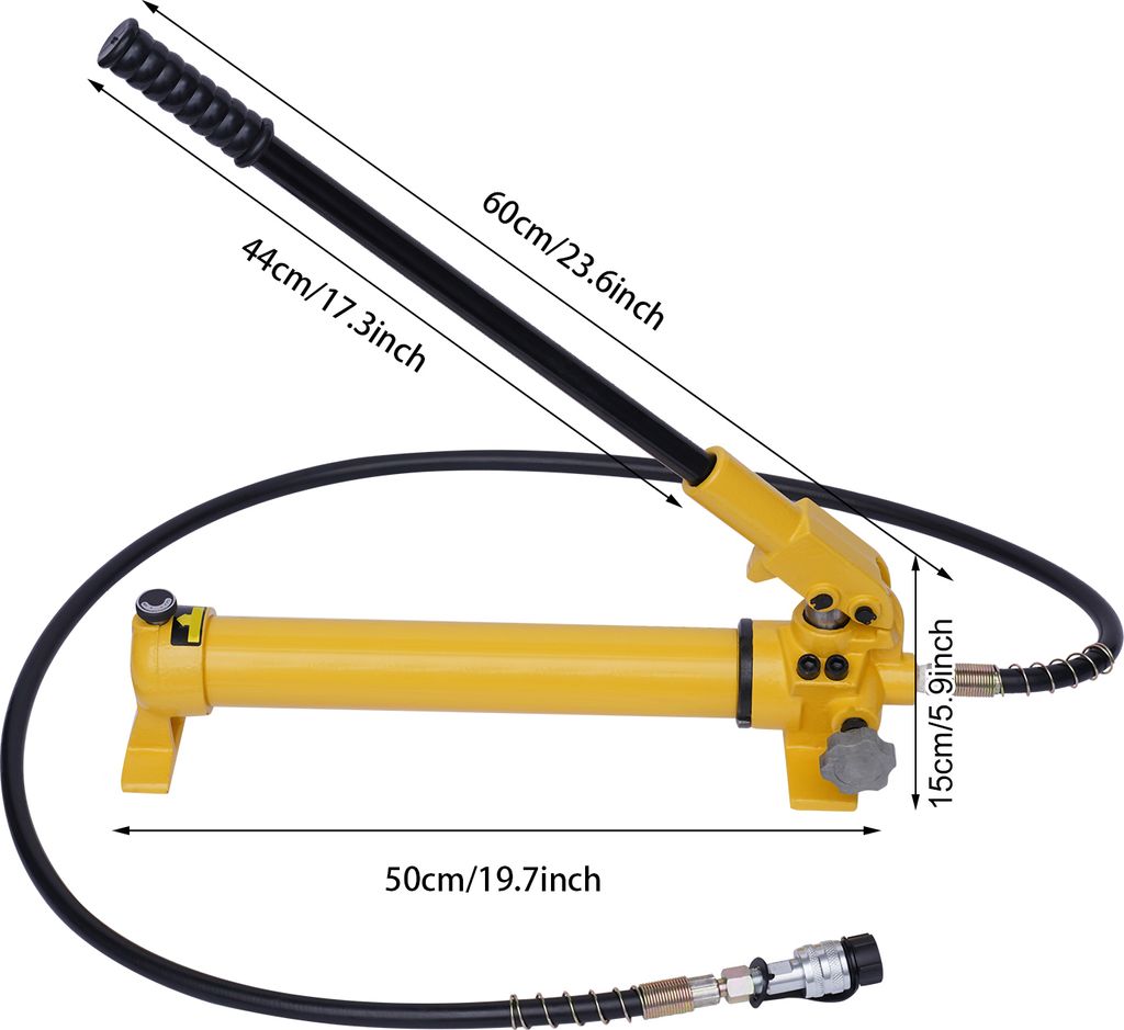 Pompa hydrauliczna 10000PSI 700Bar 350CC Pompa ręczna do Zdjęcie produktu 