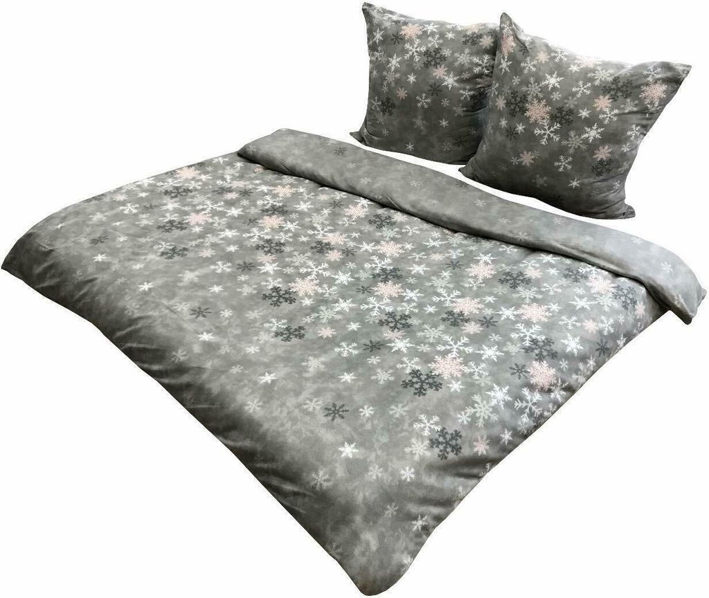 Thermo Fleece Bettwäsche 200x220 Winter Flausch Garnitur Produktbild 