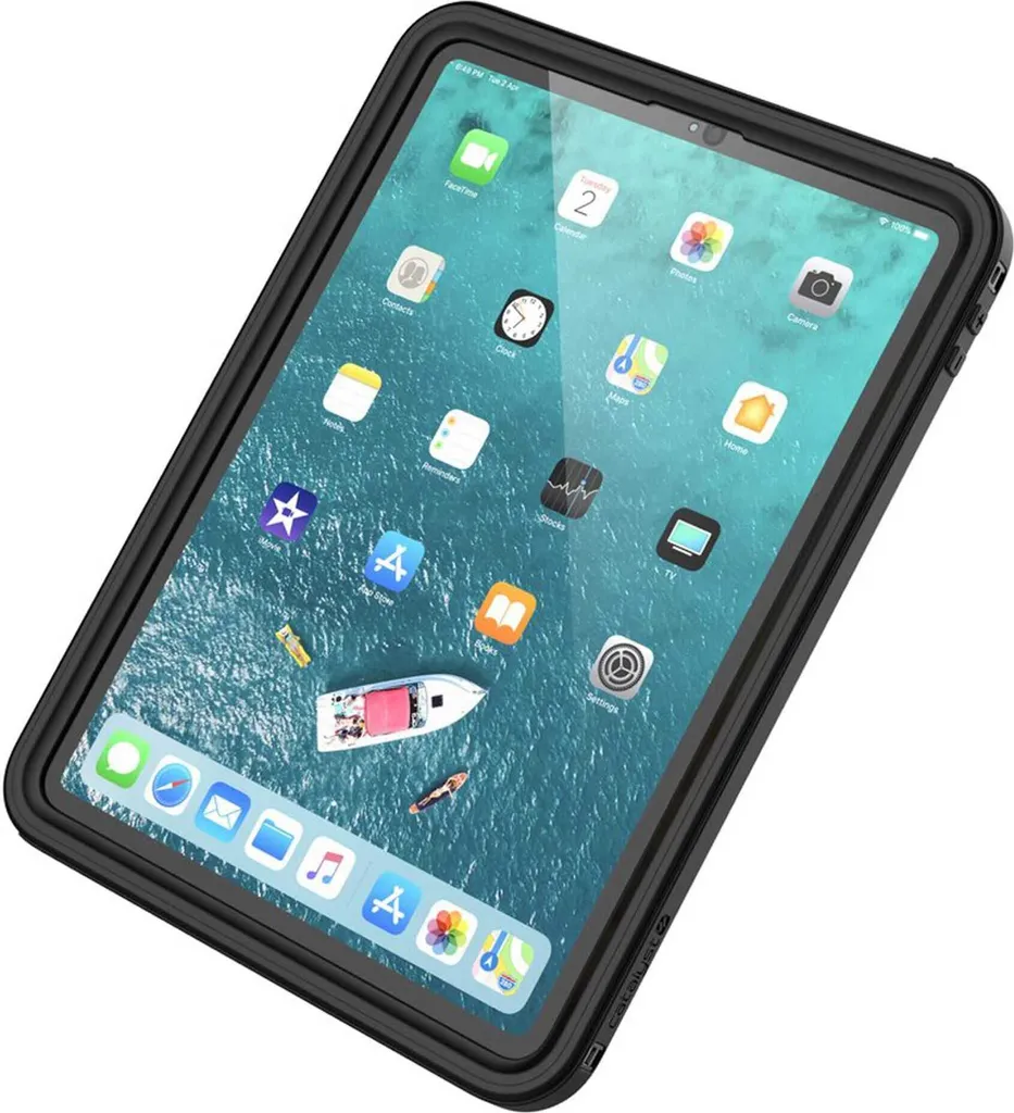 Protection Étanche iPad Pro 11 2018 - Idéal pour Chantier, Sport et Mer