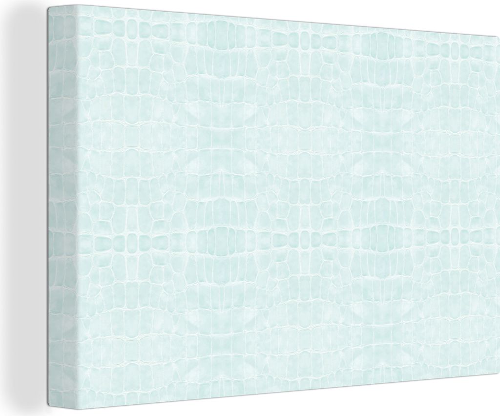 OneMillionCanvasses - Leinwandbilder - 150x100 cm, Leder - Textur - Tiere, Wandbilder Kunstdruck Wanddekoration - Foto auf Leinwand - Gemälde au...