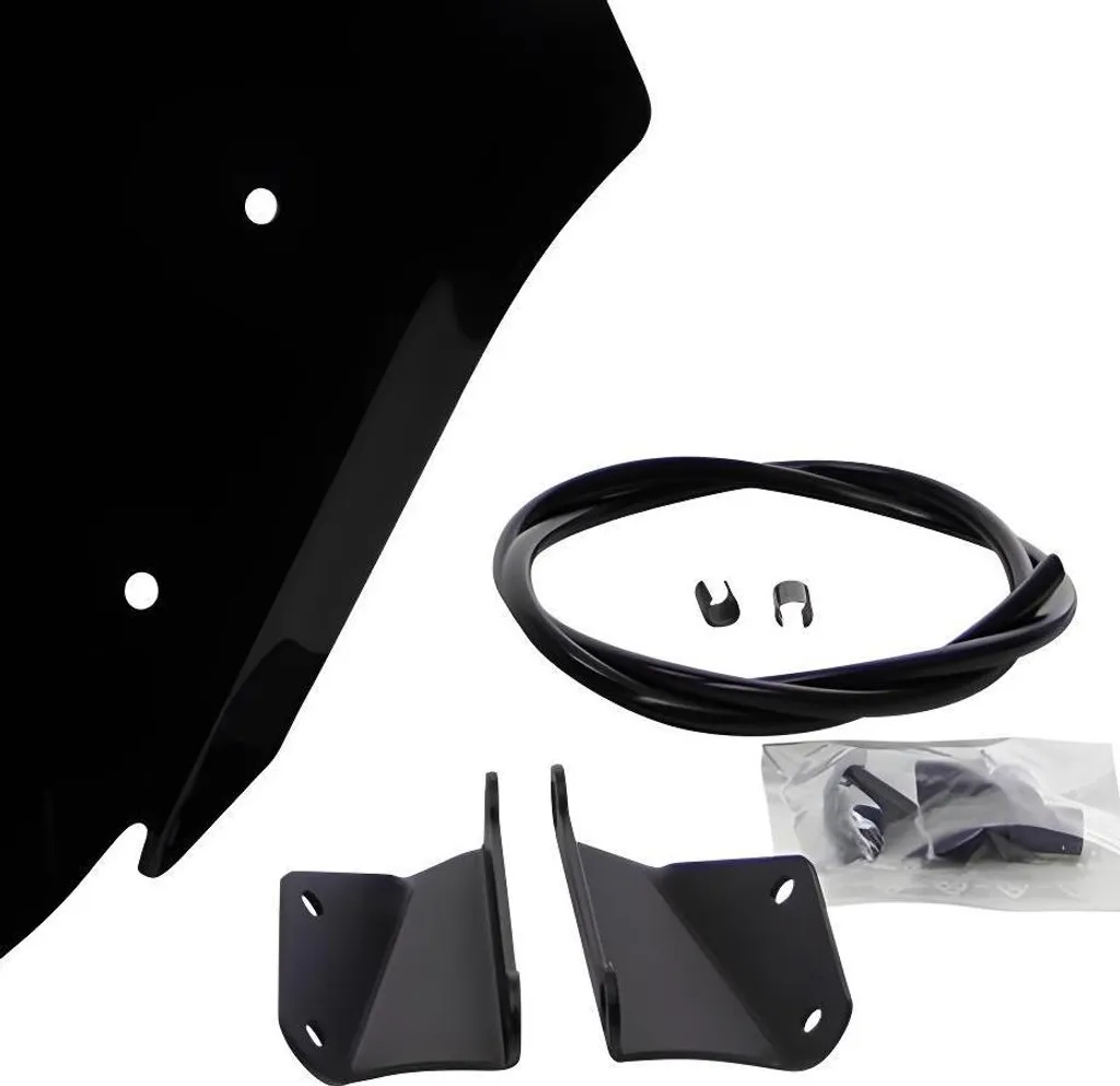 Pare-brise MRA Racing NRN avec Homologation ABE pour Moto Sportive