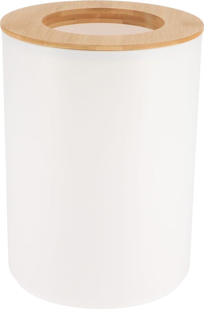 Tendance Mülleimer 5L weiß 18,5 cm x 18,5 cm x 24 cm Produktbild 