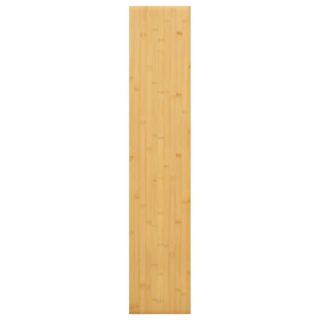 vidaXL Półka ścienna 100x20x1,5 cm bambusowa Zdjęcie produktu 