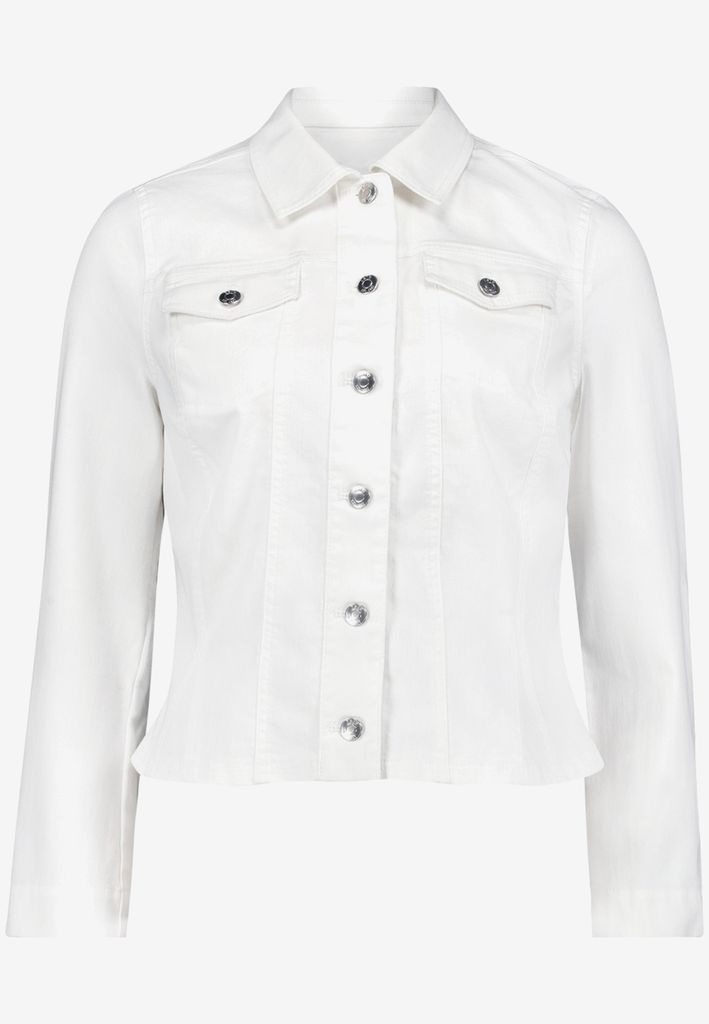 Jeansjacke tailliert mit Knopfleiste