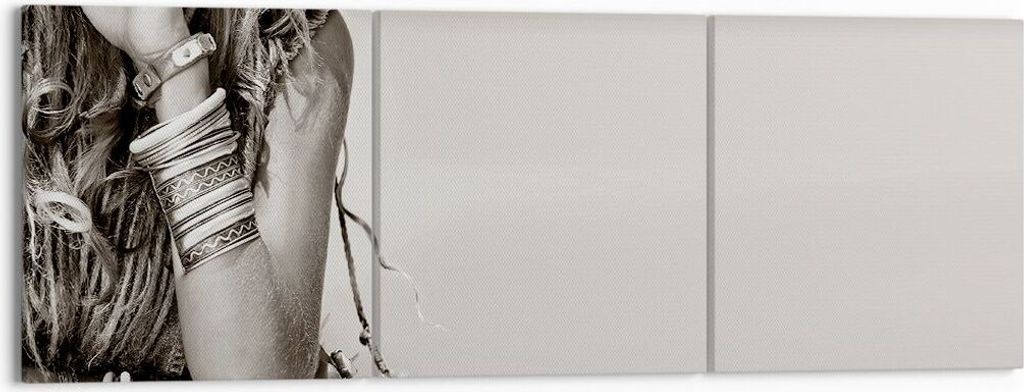 Bild auf Leinwand - Leinwandbild - 3 Teile - Frau Armband Produktbild 