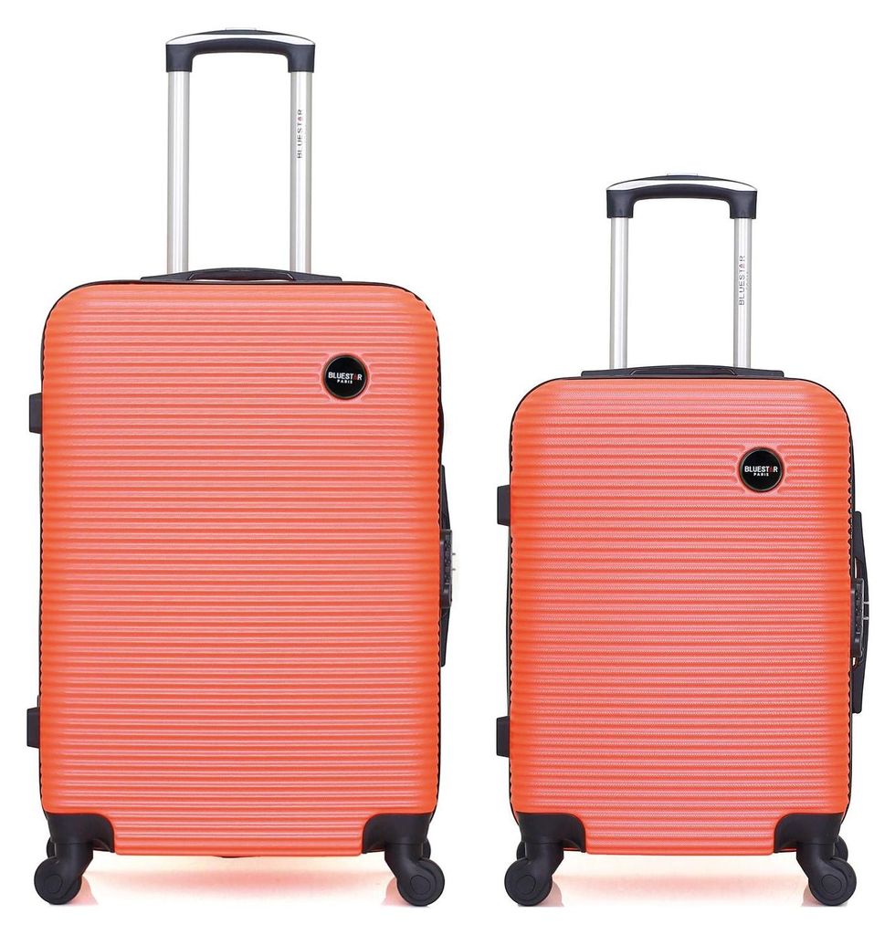 BLUESTAR – 2er-Set – Wochenendkoffer und Handgepäckkoffer LONDON