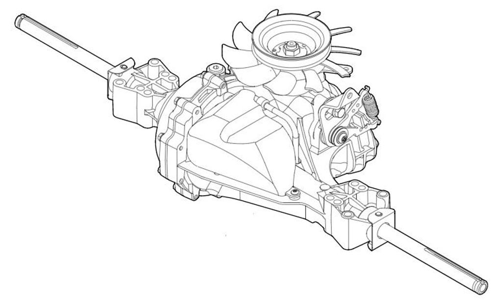 Stihl/Viking Getriebe T3-CHBF-2X3C-1TX4 - 61706400130