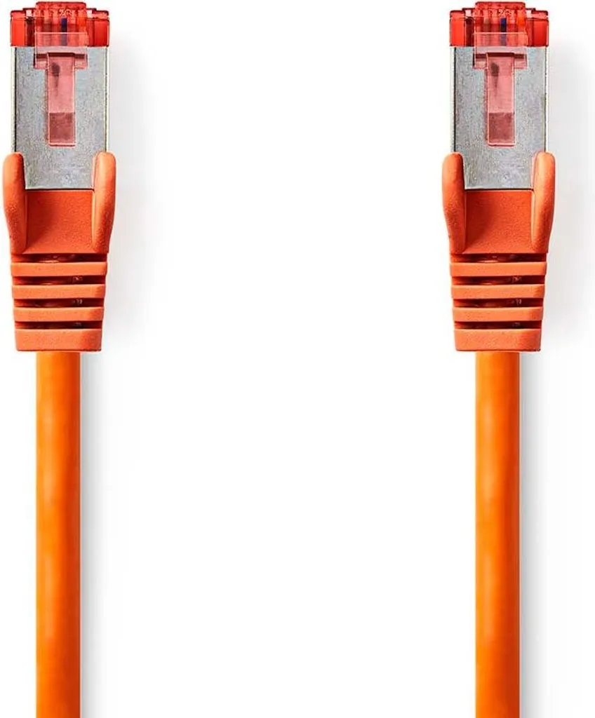 Patch Cable CAT6 S/FTP 5.00m Arancione | LSZH Alta Qualità RJ45